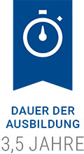 Dauer der Ausbildung 3,5 Jahre